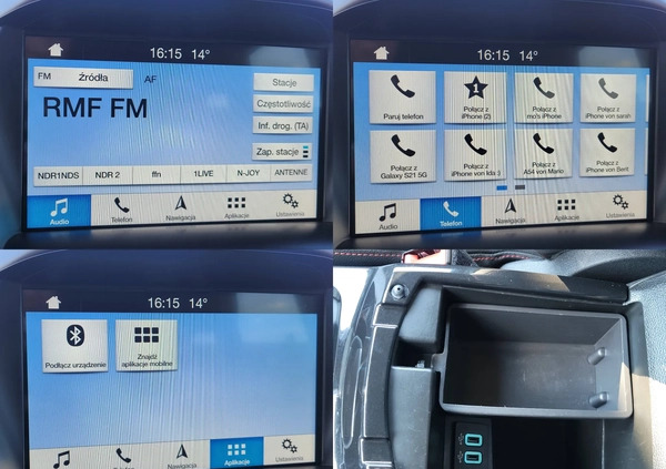 Ford Kuga cena 77900 przebieg: 218584, rok produkcji 2018 z Iława małe 742